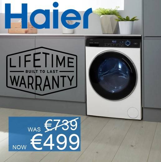 MARCH OFFER – Haier 8kgs AUTOMATIC WASHING MACHINE